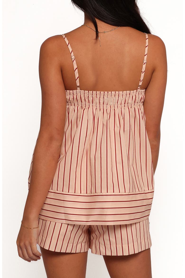 Aiesha Stripe Camisole & Shorts Set, Alternate, color, PINK STRIPE