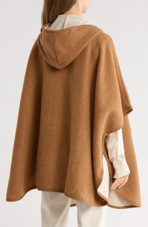 Nanette Lepore Hooded Ruana In Brown