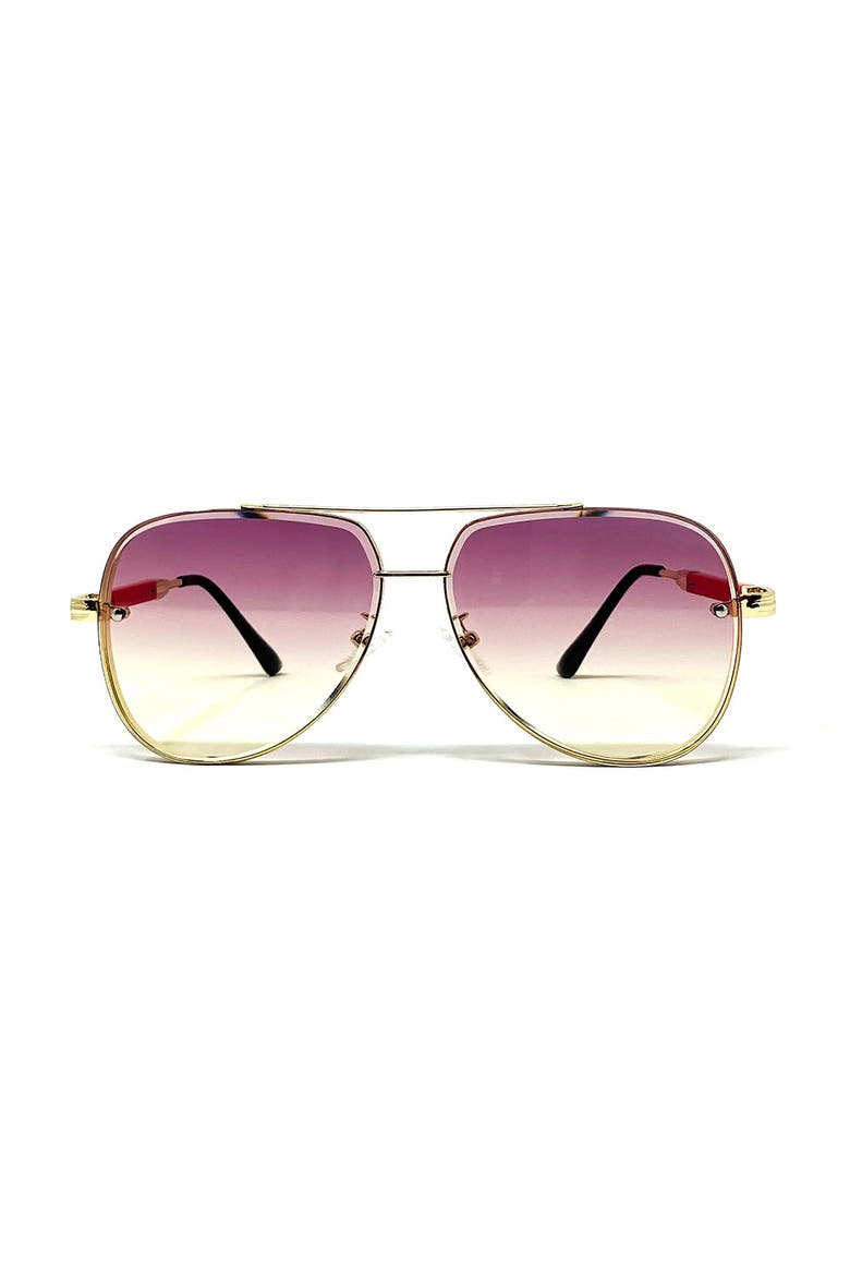 The Icon Sunglasses, Main, color, Rose