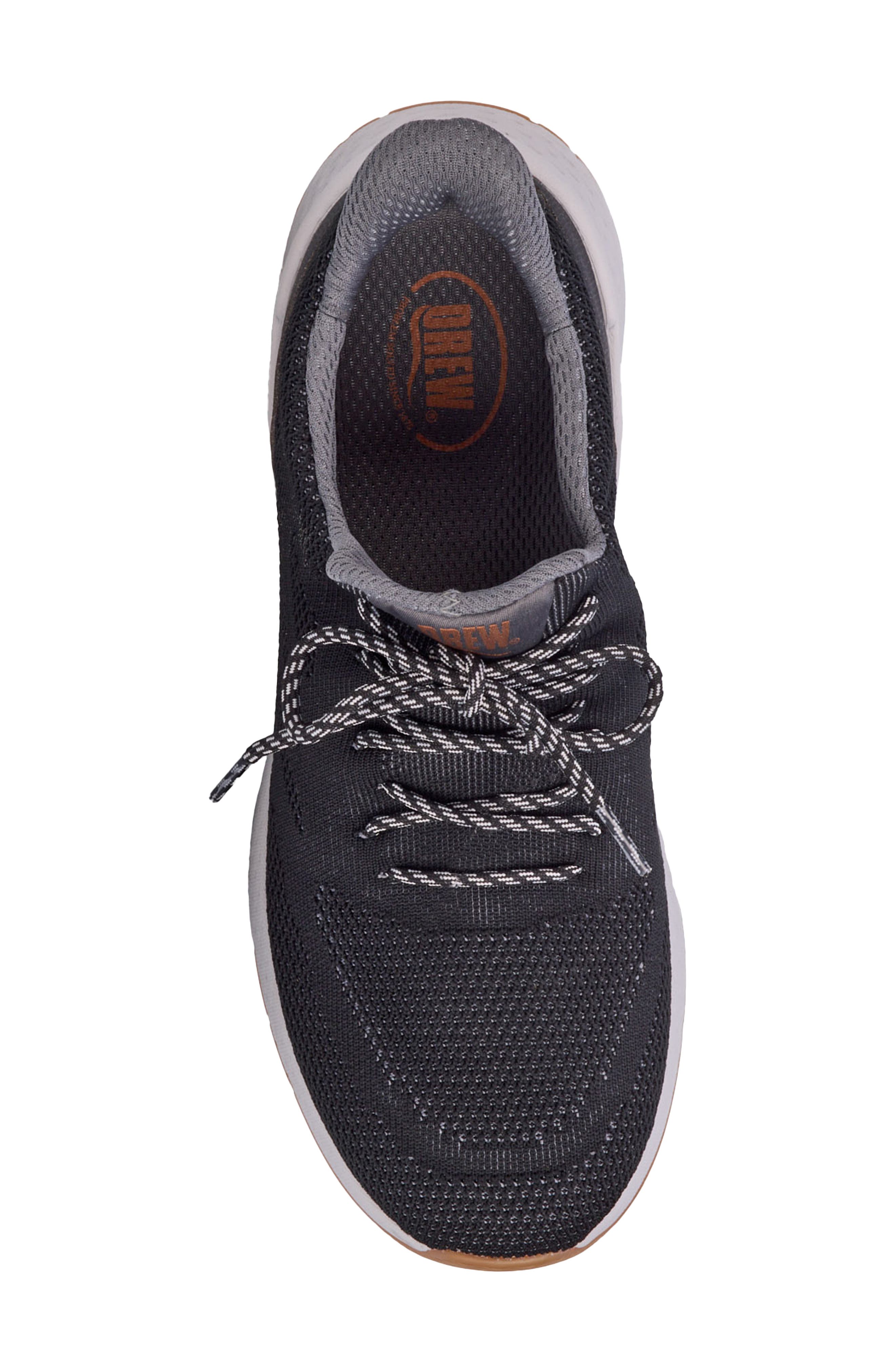 Echo Sneaker, Alternate, color, BLACK MESH COMBO
