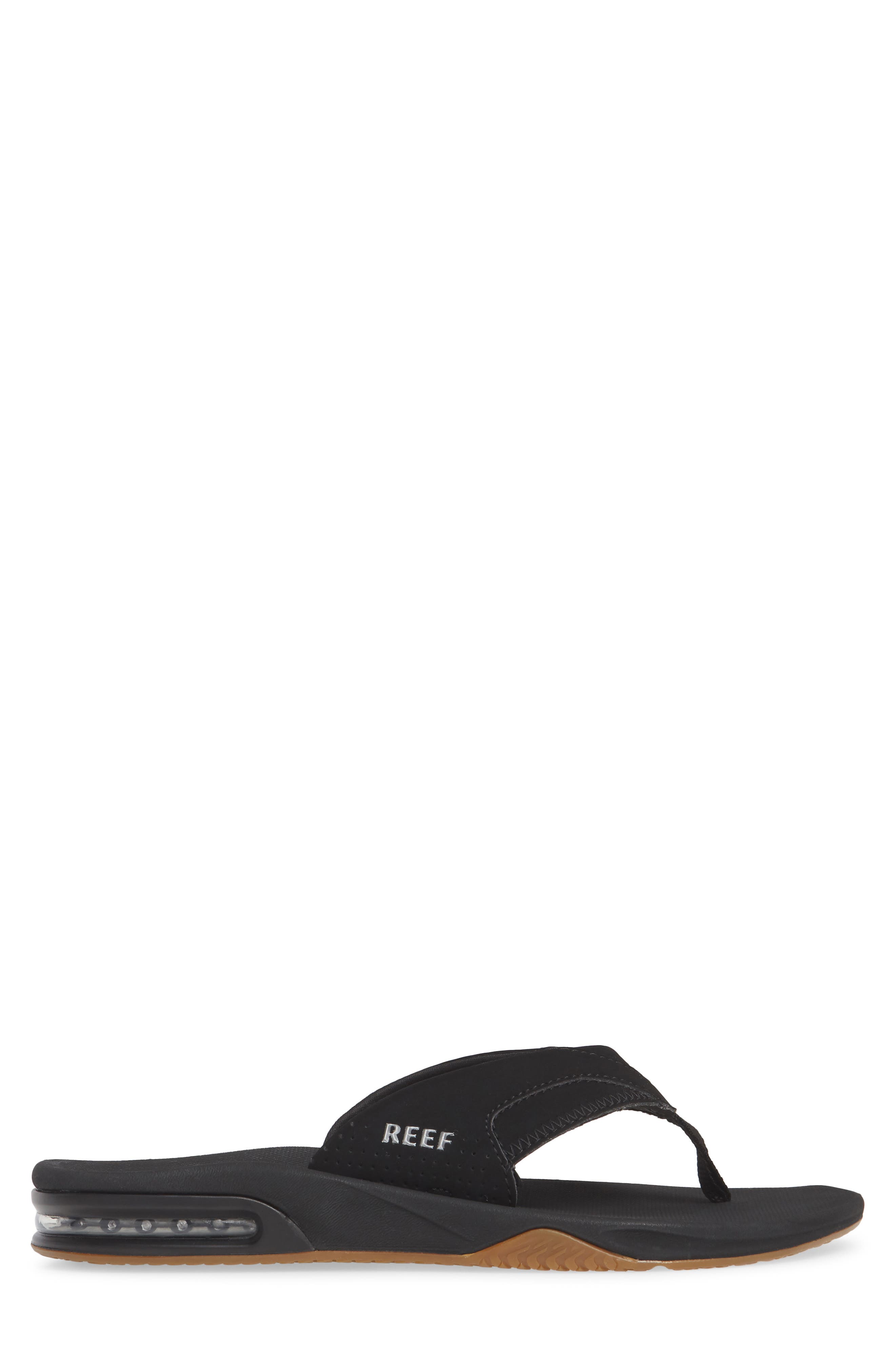 Fanning Low Flip Flop, Alternate, color, BLACK/SILVER
