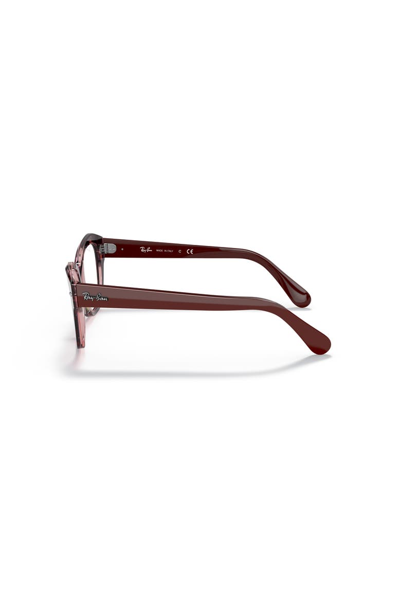 48mm Irregular optical glasses, Alternate, color, Red