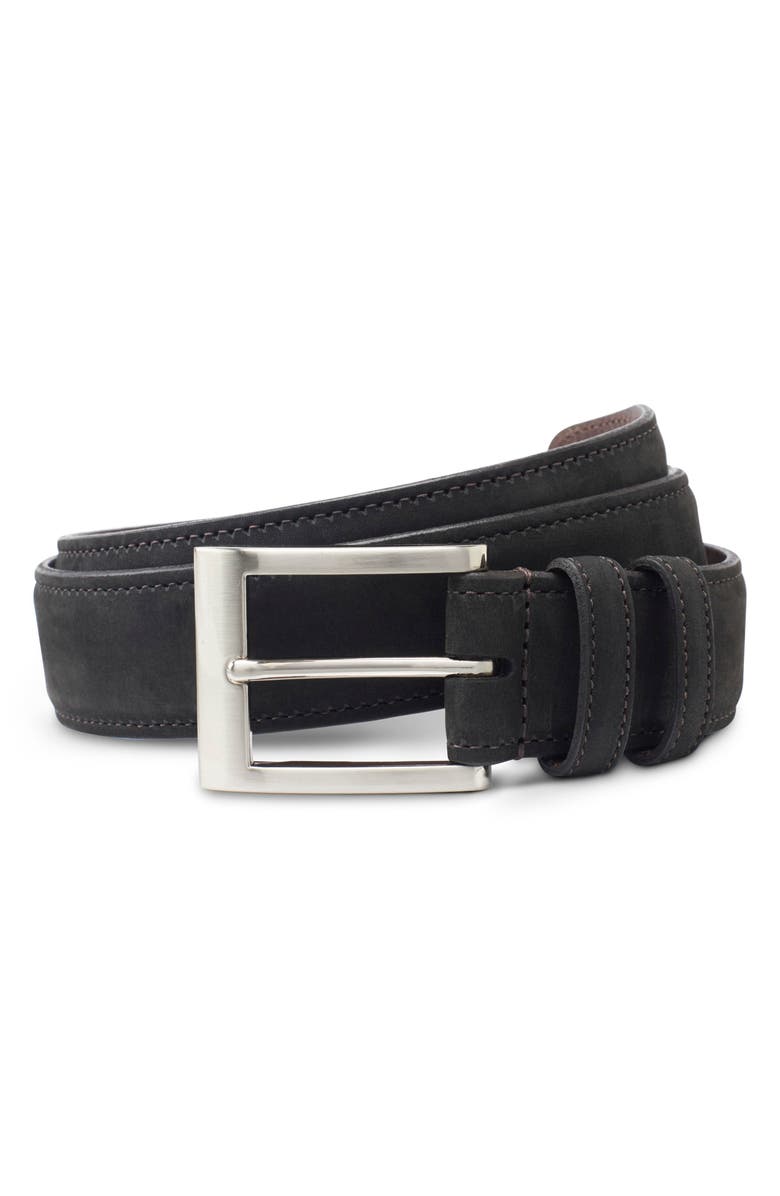 Allen Edmonds Wide Leather Belt, Main, color, 