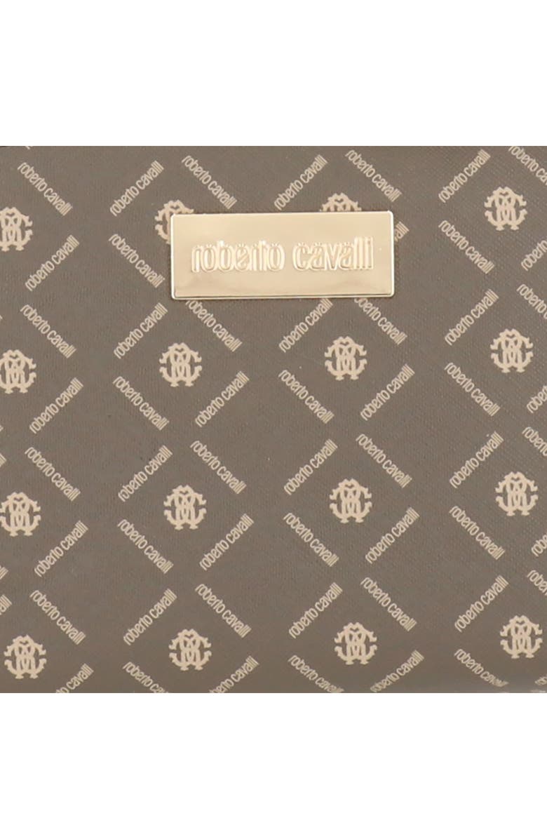 Roberto Cavalli Monogram Pouch, Alternate, color,