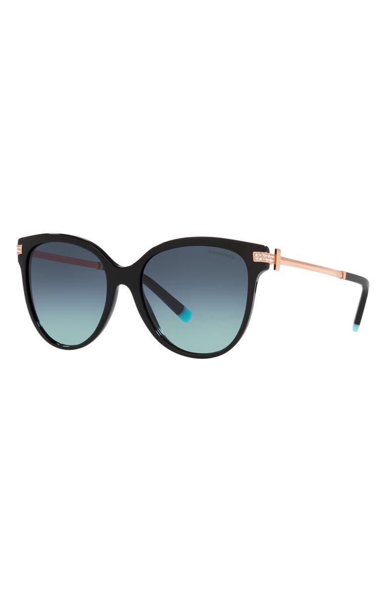 Tiffany & Co. 55mm Gradient Pillow Sunglasses, Alternate, color,