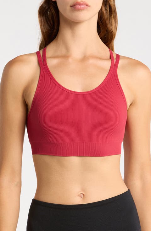 Crossback Seamless Sports Bra