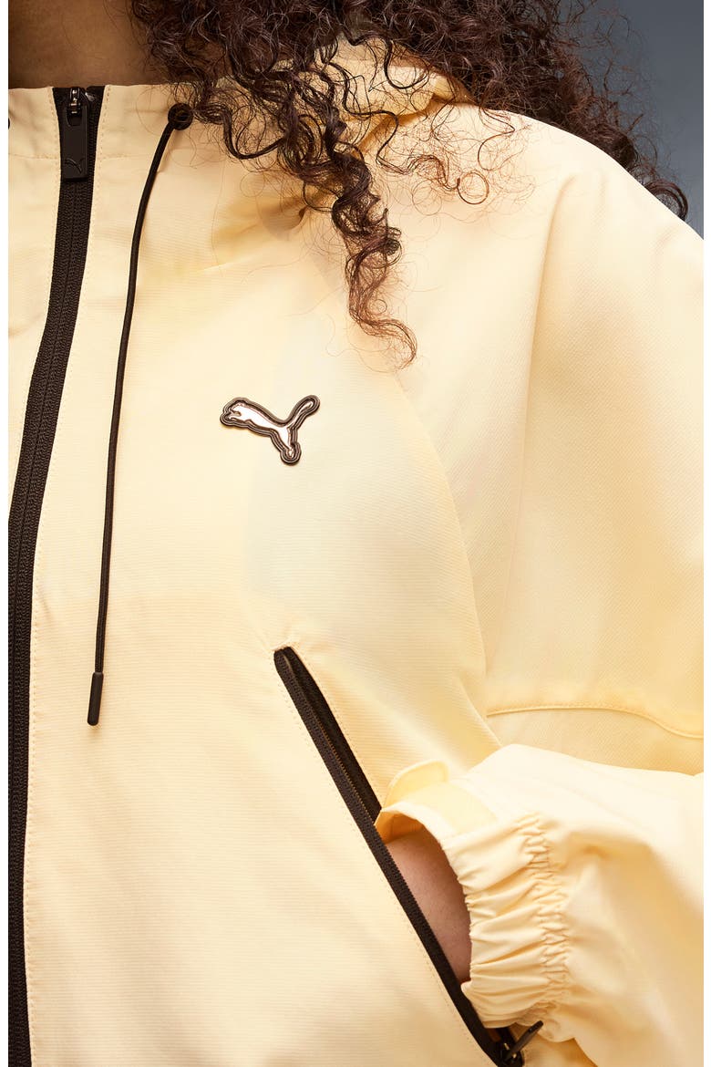 Street Glam Oversize Jacket, Alternate, color, BUTTERCREAM