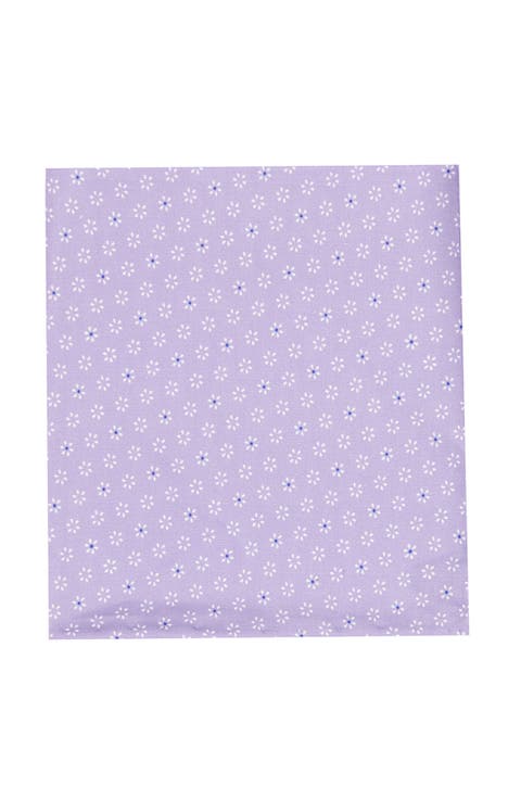 Men's Geo Flower Cotton Pocket Square