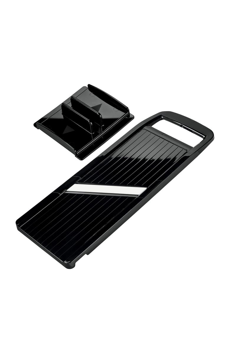 Kyocera Advanced Ceramics Adjustable Wide Slicer w/ Handguard, Black, Main, color, Black