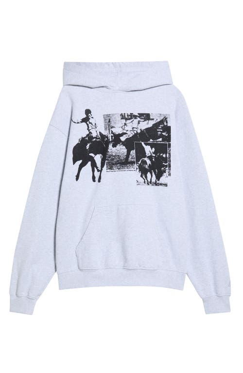One Of These Days America's Sport Cotton Pullover Hoodie In Heather Grey