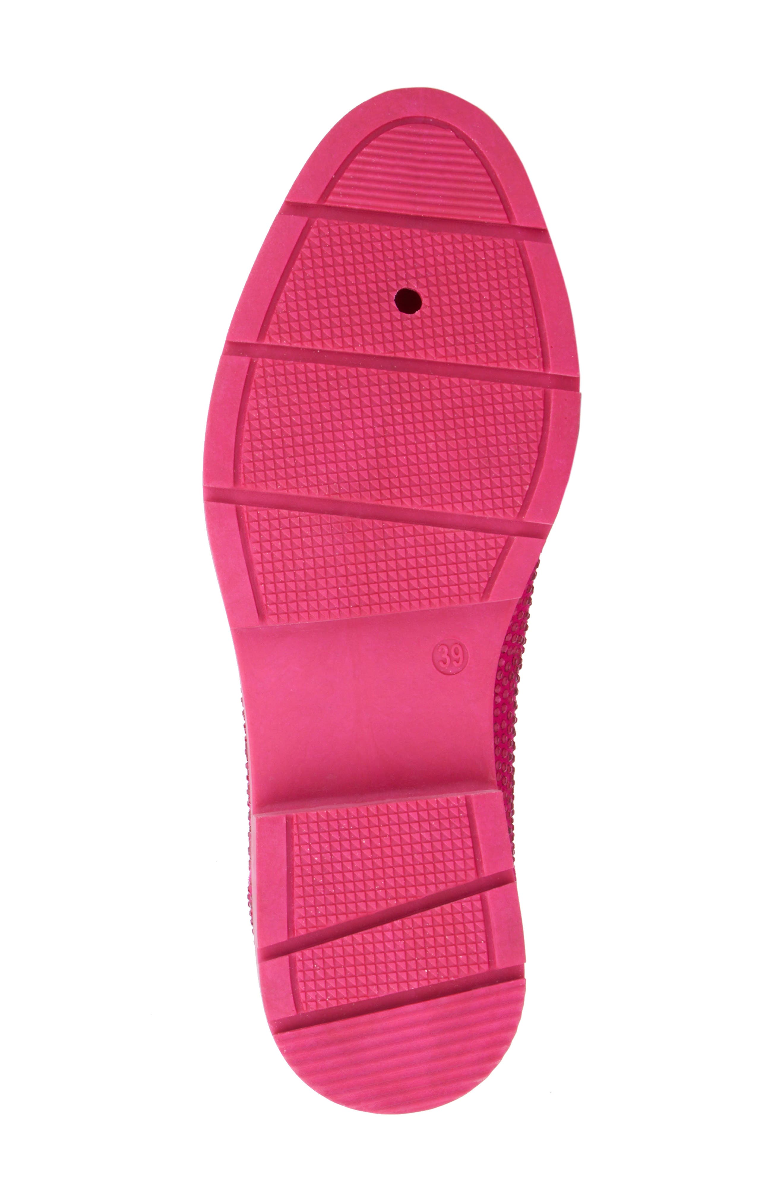 NEW YORK AND COMPANY Abigail Rhinestone Loafer, Alternate, color, Pink