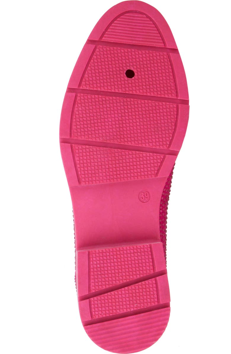 NEW YORK AND COMPANY Abigail Rhinestone Loafer, Alternate, color, Pink