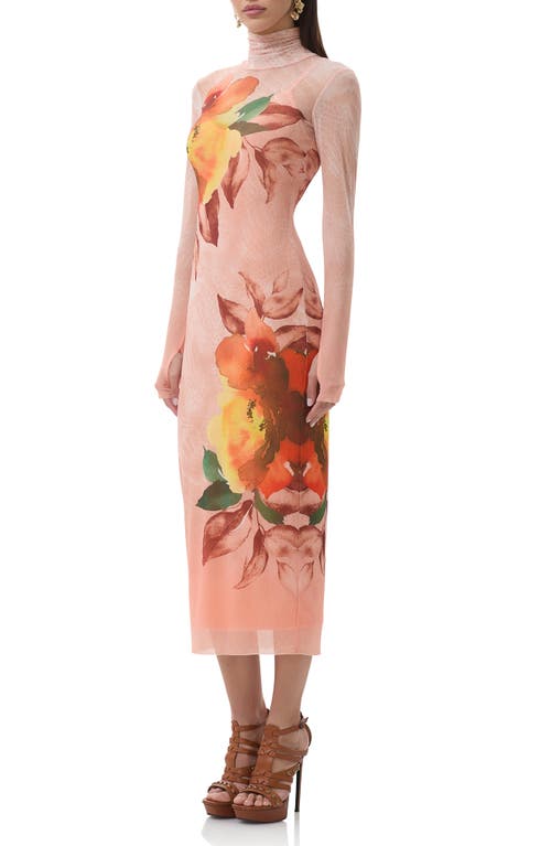 AFRM AFRM SHAILENE LONG SLEEVE BODY-CON MIDI DRESS