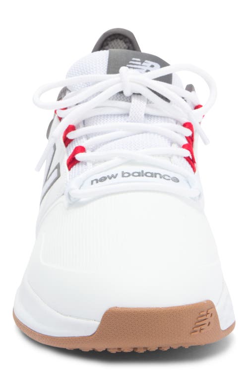 New Balance Golf Fresh Foam Roav Spikeless Golf Shoe In White