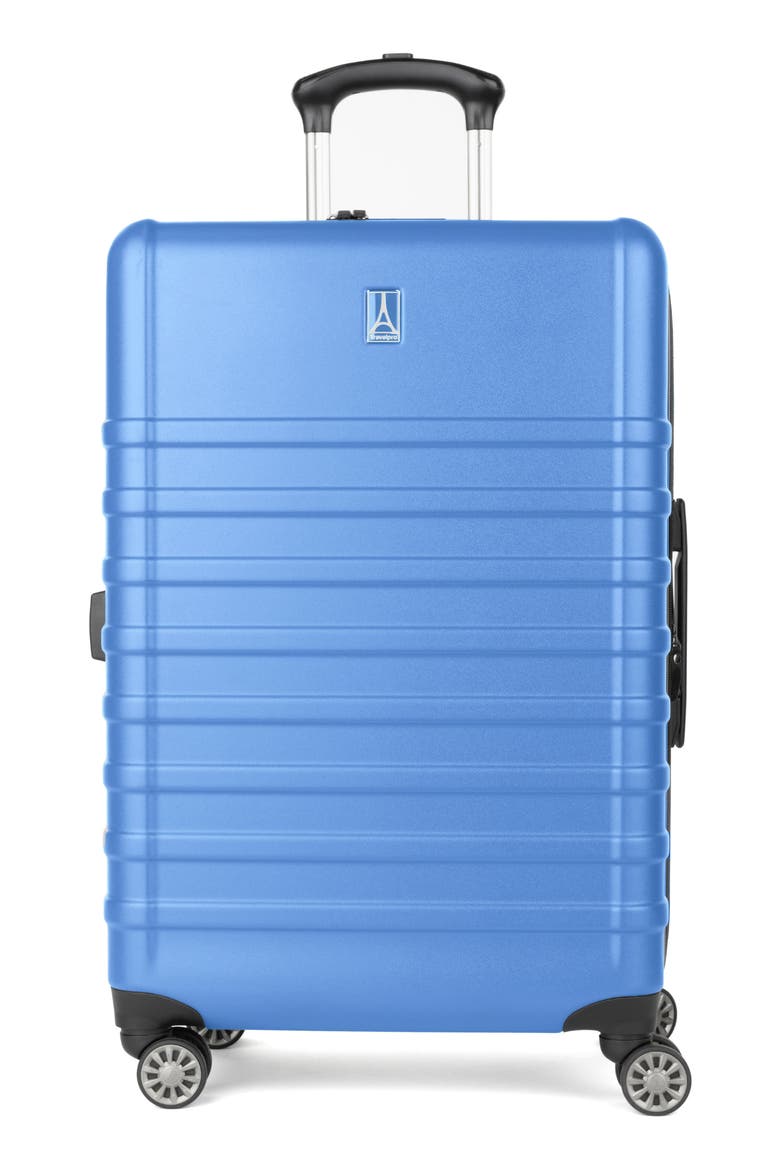 Rollmaster Lite 24 Inch Expandable Hardside Spinner Suitcase, Main, color, BLUE JASPER MATTE