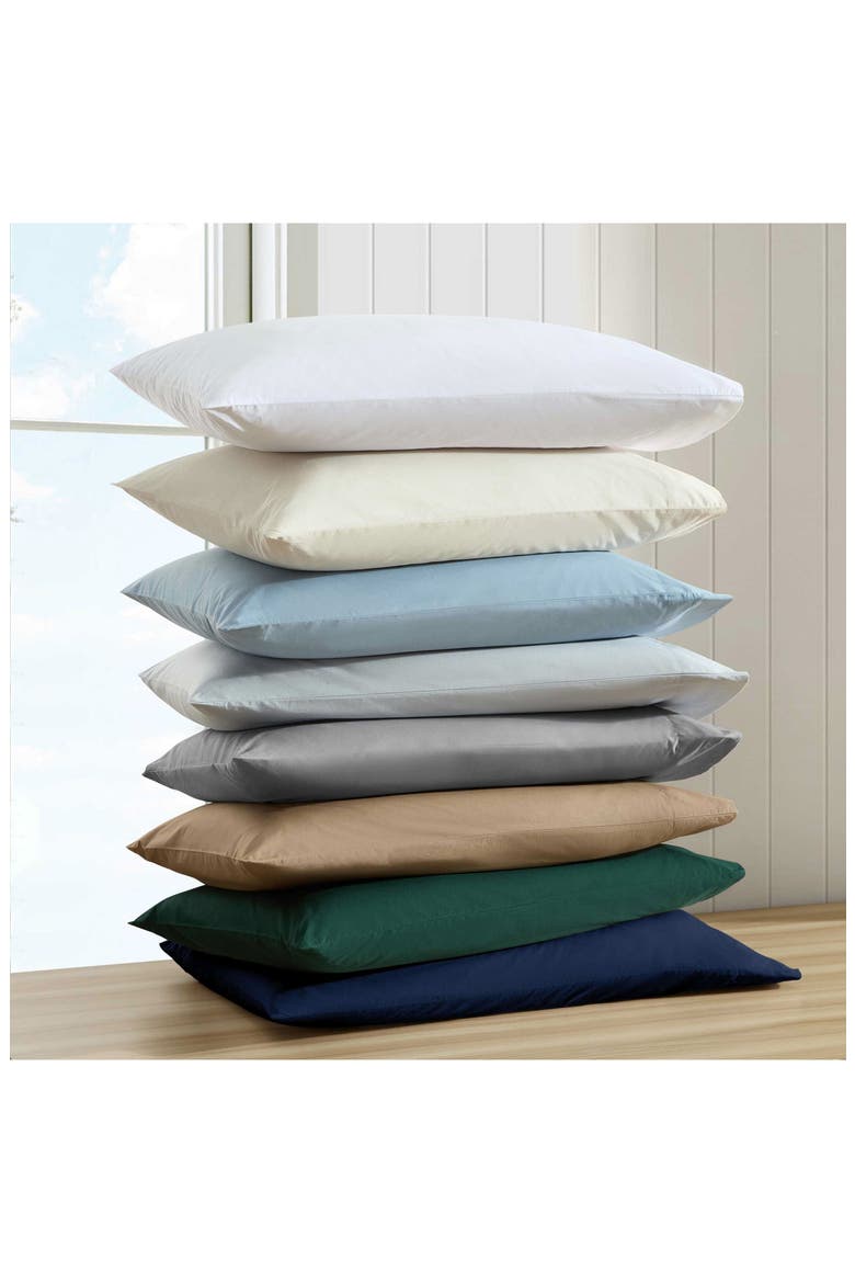 Bayview Solid 200 Thread Count Cotton Percale Sheet Set, Alternate, color, MEDIUM BEIGE