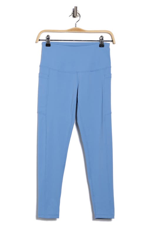 Z By Zella Perform High Waist Pocket 7/8 Leggings In Blue