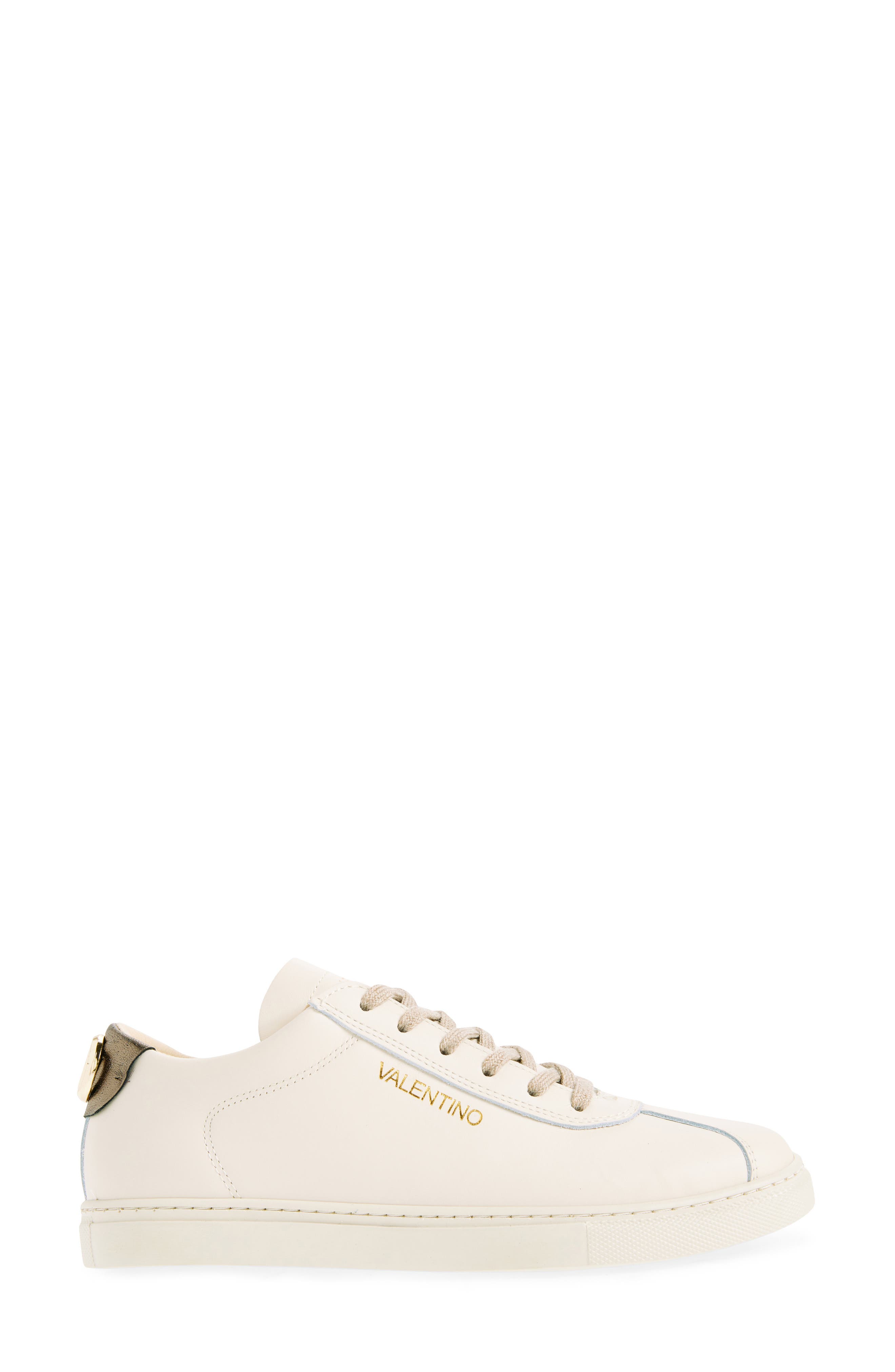 VALENTINO BY MARIO VALENTINO Sandy Low Top Sneaker, Alternate, color, Cream