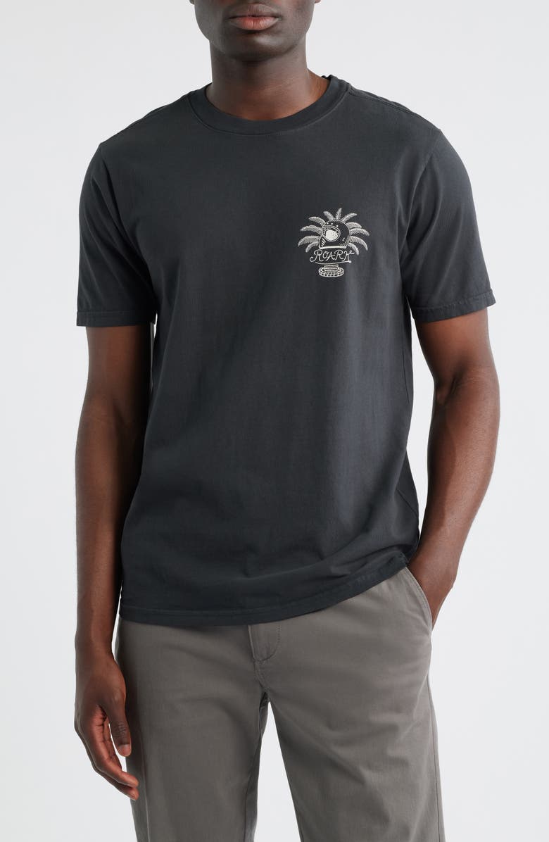 Roark Moto Graphic T-Shirt, Main, color, Black