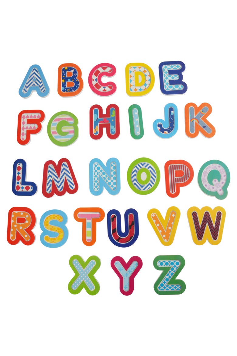 Bath Time Stickers, Alphabet, 26 Foam A to Z Letter Pieces, Kids 3+, Alternate, color, Multicolored