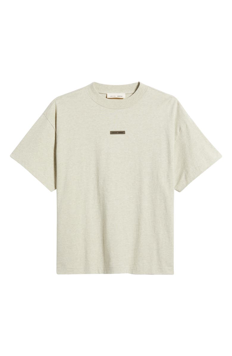 Fear of God Essentials Vintage Fit Logo T-Shirt, Alternate, color, Heather Stone