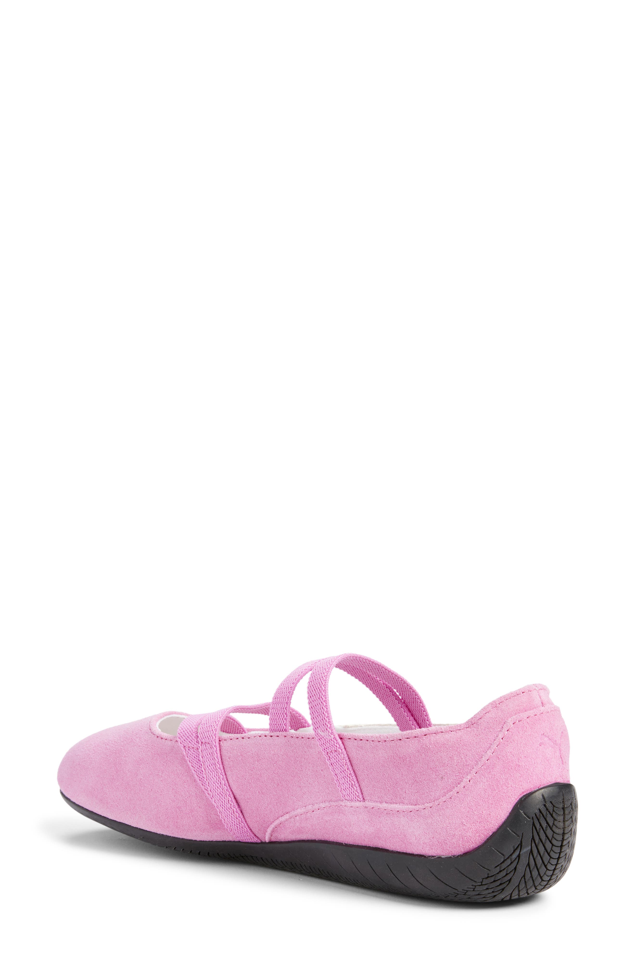 PUMA Speedcat Ballet Suede Sneaker, Alternate, color, Mauve Pop/ Puma Black