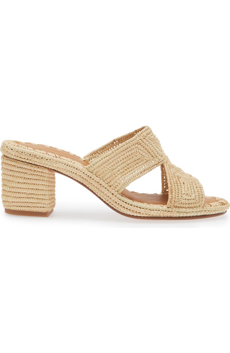 Carrie Forbes Cara Slide Sandal, Alternate, color, Natural