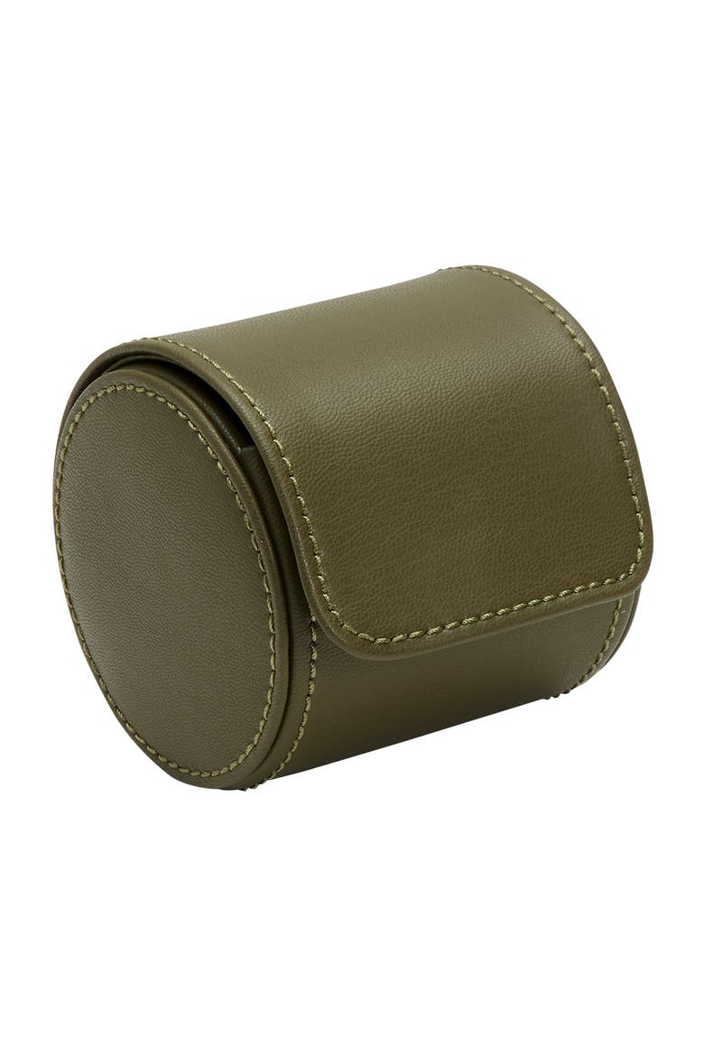 Earth Single Watch Roll, Alternate, color, Olive