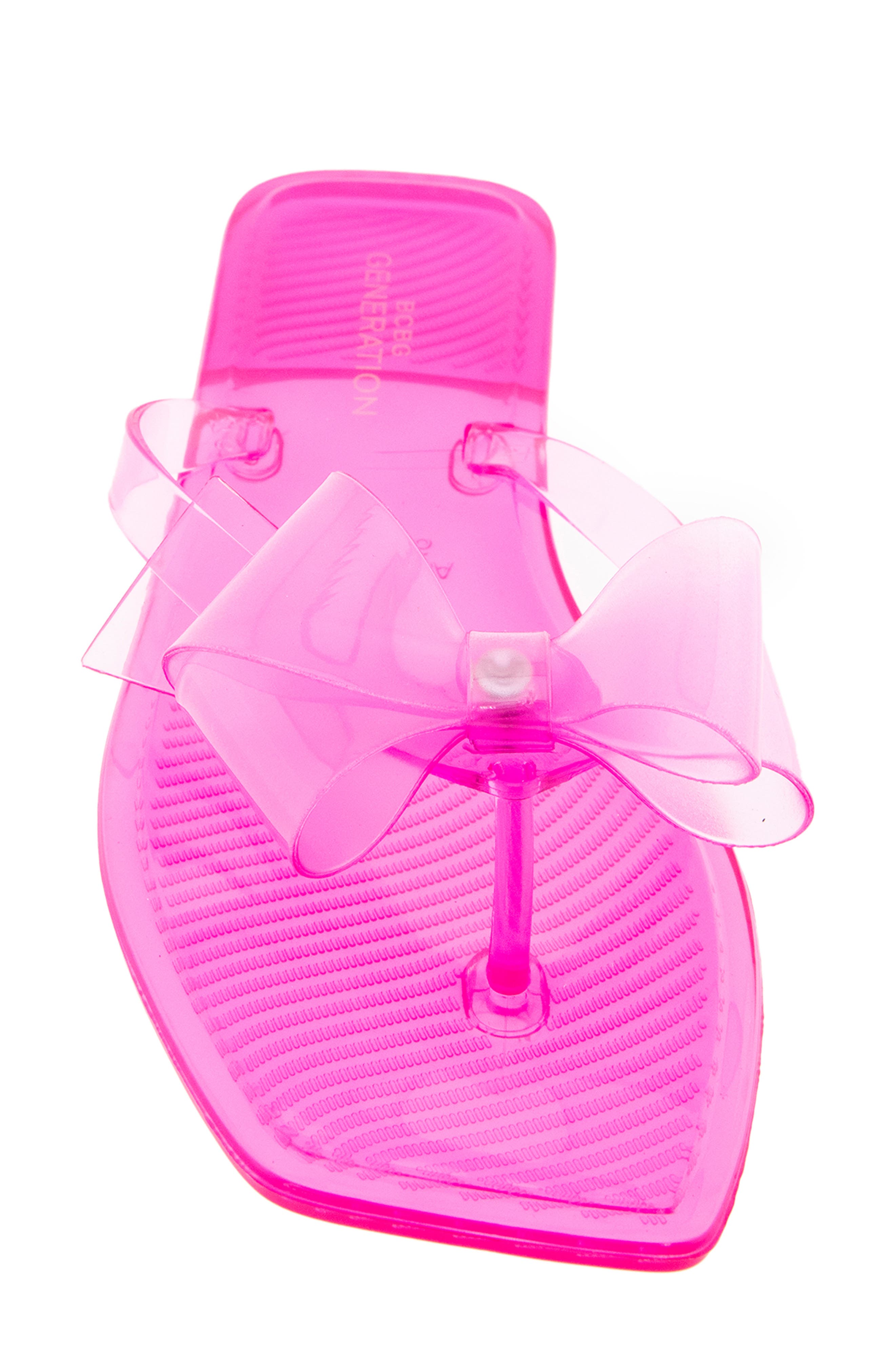 BCBGeneration Lima Bow Flip Flop, Alternate, color, 