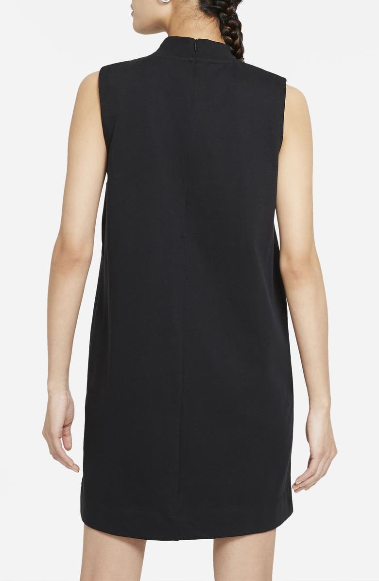 Nike Mock Neck Sleeveless Dress, Alternate, color,