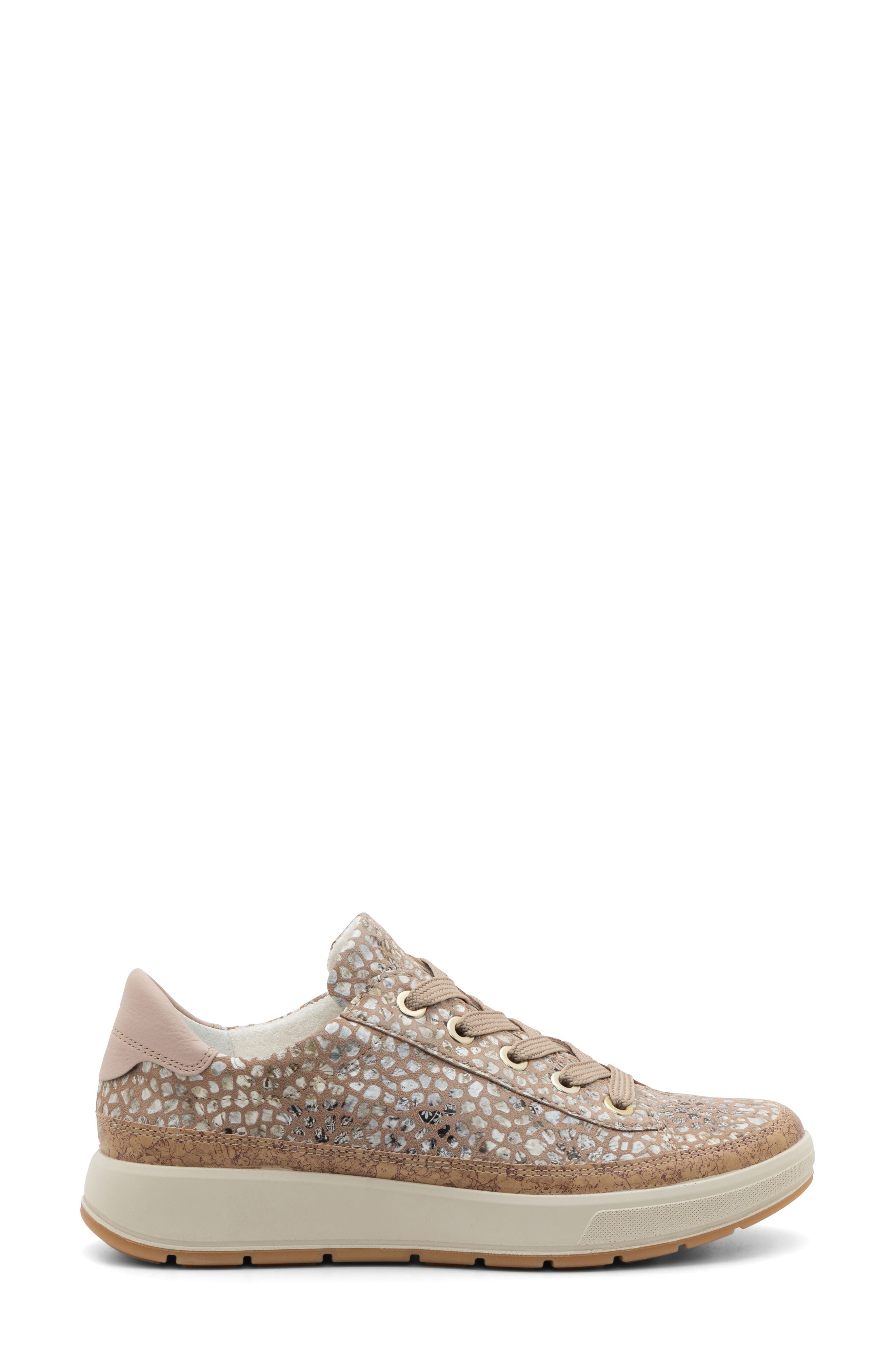 ara Rem Sneaker, Alternate, color, Camel Konfettikid