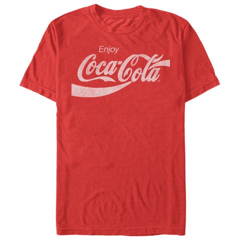 Men's Coca Cola Enjoy Logo  Graphic T-Shirt