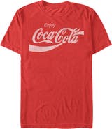 Coca Cola Men's Coca Cola Enjoy Logo Graphic T-Shirt