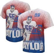 Mitchell & Ness Men's Mitchell & Ness Lawrence Taylor Gray New York Giants Burst Retired Player T-Shirt