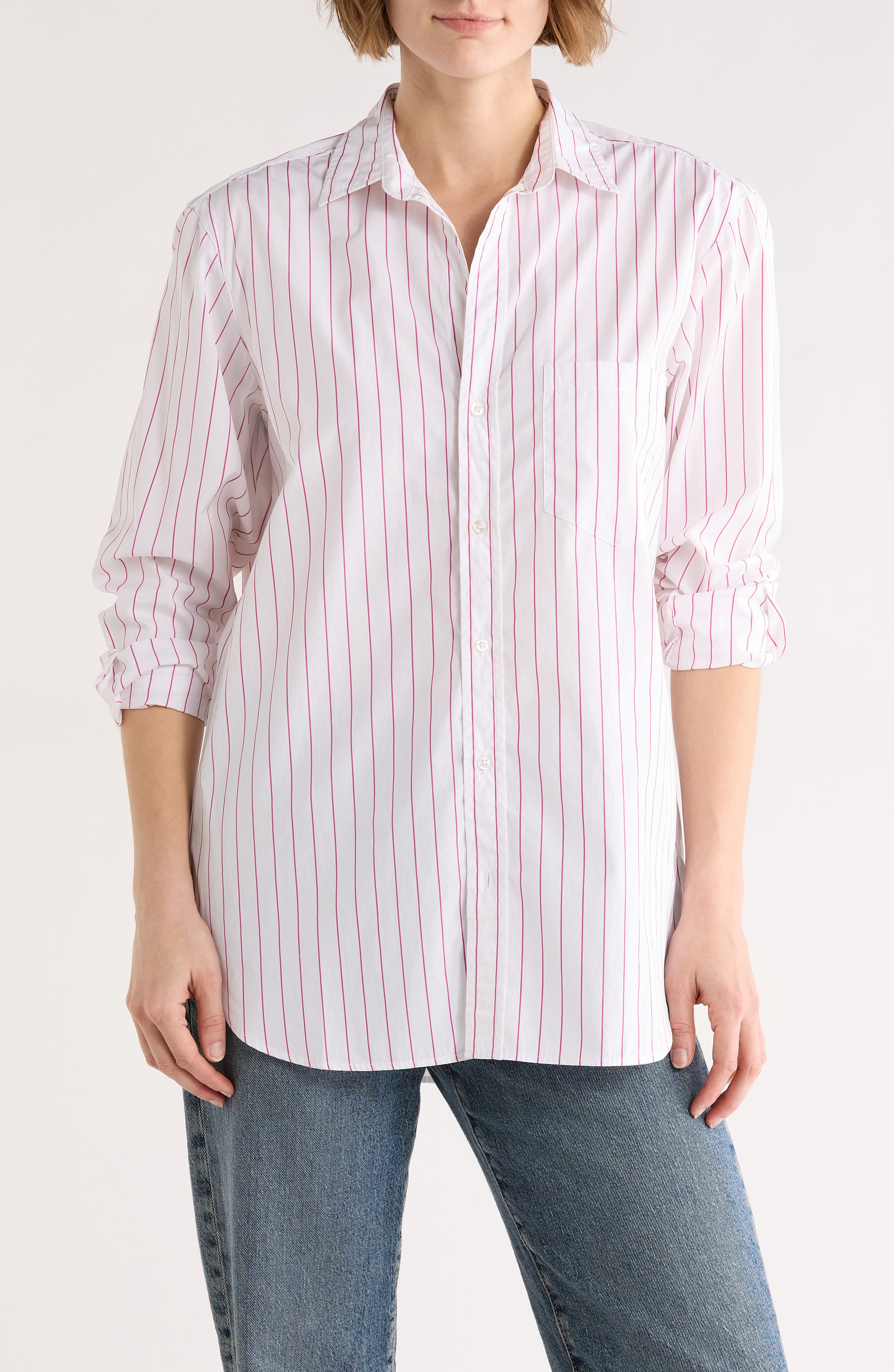Frank & Eileen Boyfriend Cotton Button-Up Shirt