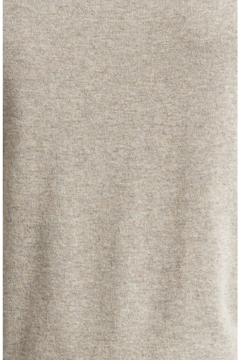 Kalas Core Face Patch Wool & Yak Hair Sweater, Alternate, color, GREIGE MELANGE