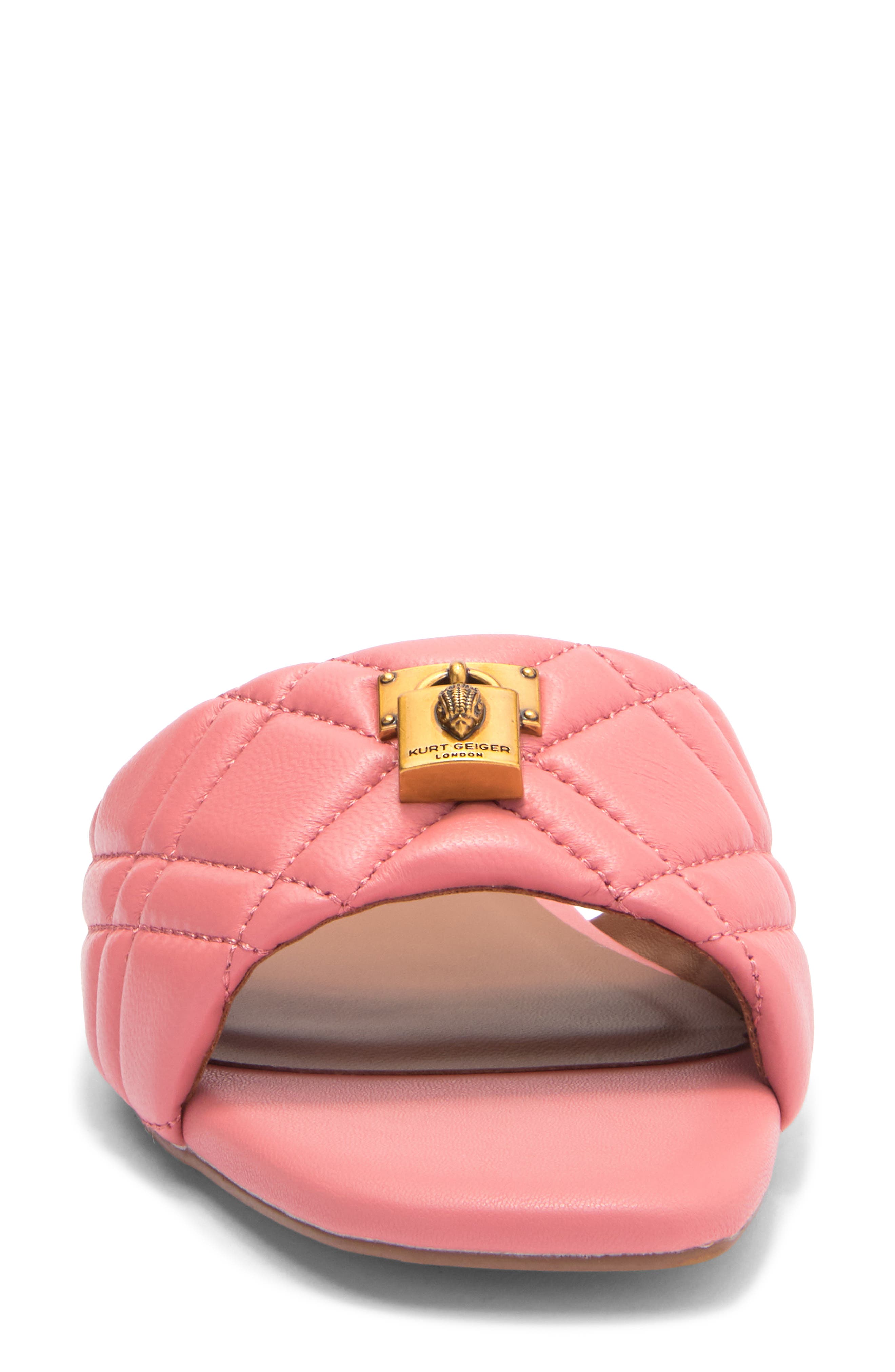 Kurt Geiger London Brixton Lock Slide Sandal, Alternate, color, 