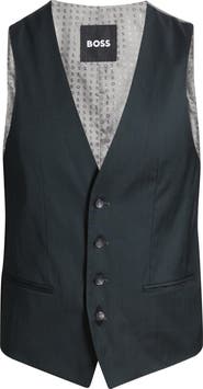 BOSS Huge Virgin Wool Blend Vest