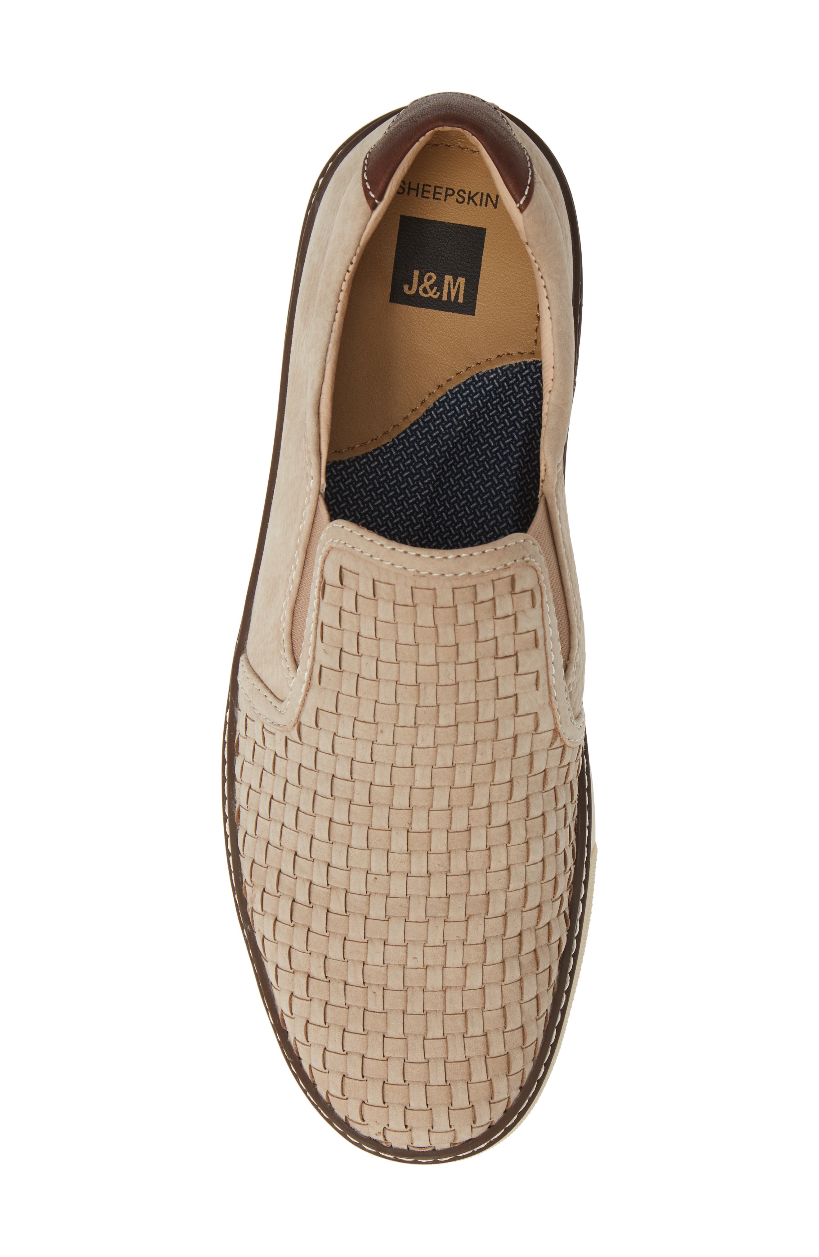 McGuffey Slip-On, Alternate, color, BEIGE NUBUCK