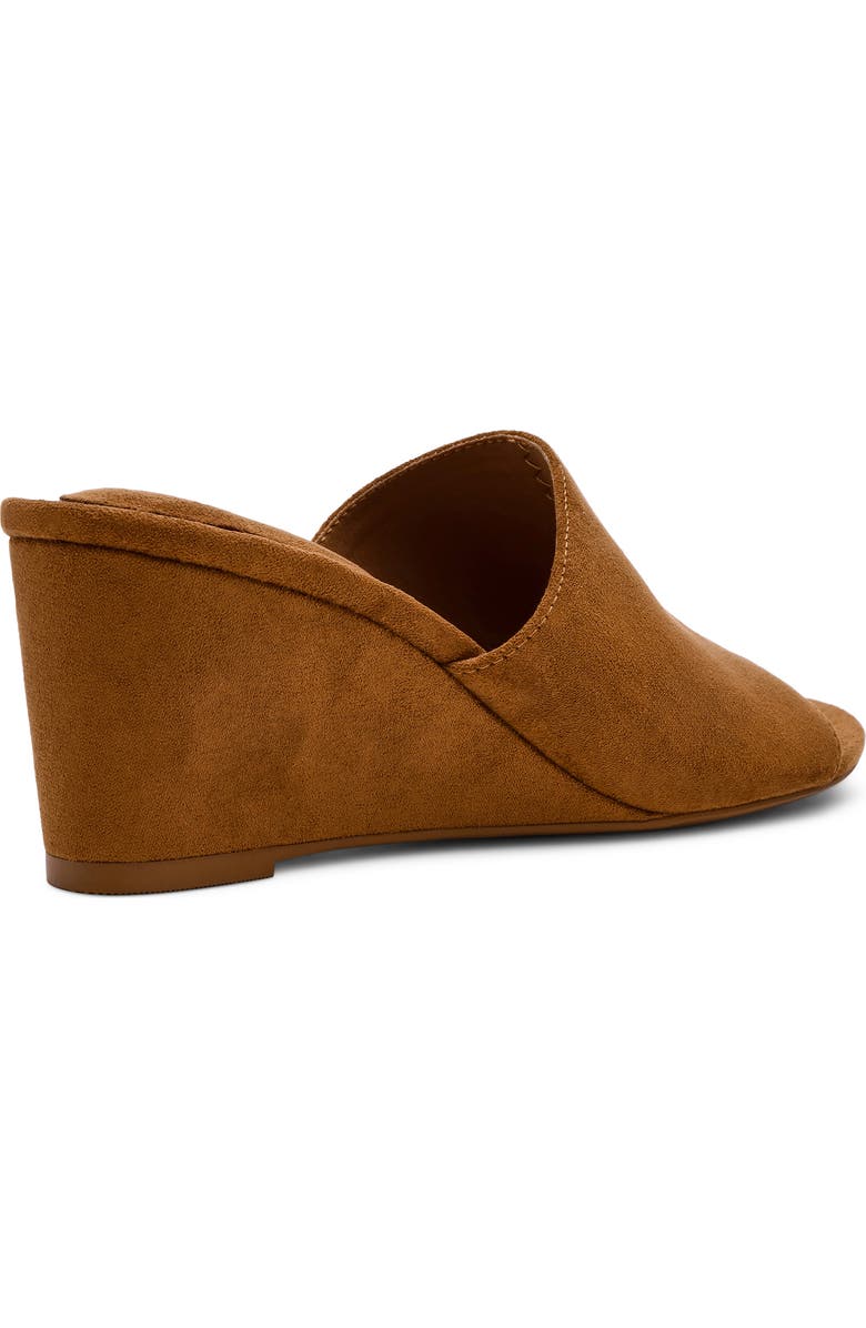 Anne Klein Charisma Wedge Slide Sandal, Alternate, color, Hazelnut