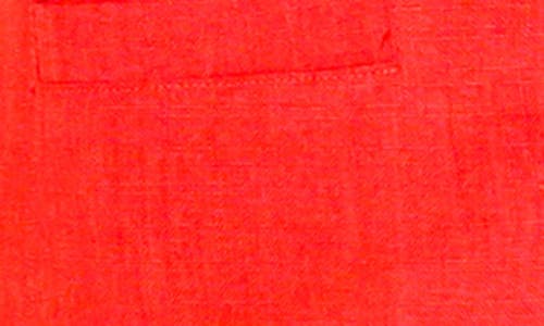 Flying Tomato Button Front Mini Shift Dress In Red