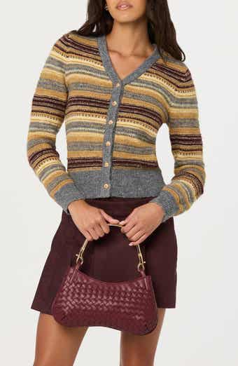 August Stripe Cardigan