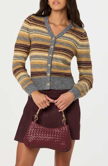 ASTR the Label August Stripe Cardigan