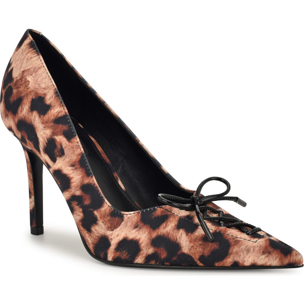 Nine West Marsen Pointed Toe Pump In Brown