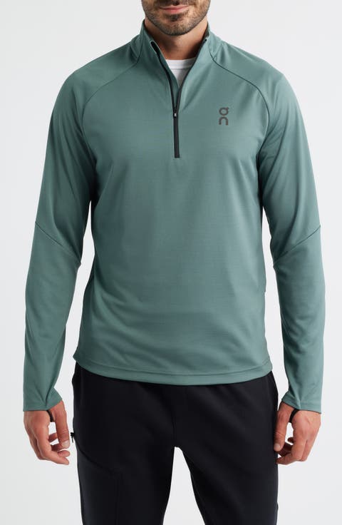 Climate Knit Quarter Zip Running Top