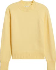 CITY BLUES Mock Neck Raglan Sleeve Sweater