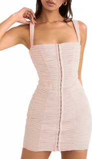 HOUSE OF CB Cate Ruched Minidress