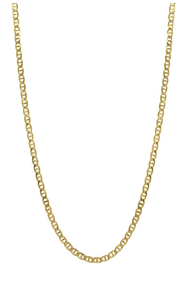 Adornia 3.5mm Mariner Chain - Gold - 24", Main, color, 