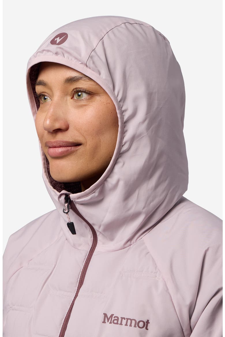 WarmCube Active Aerotherm Jacket, Alternate, color, DUST/ SUGAR PLUM