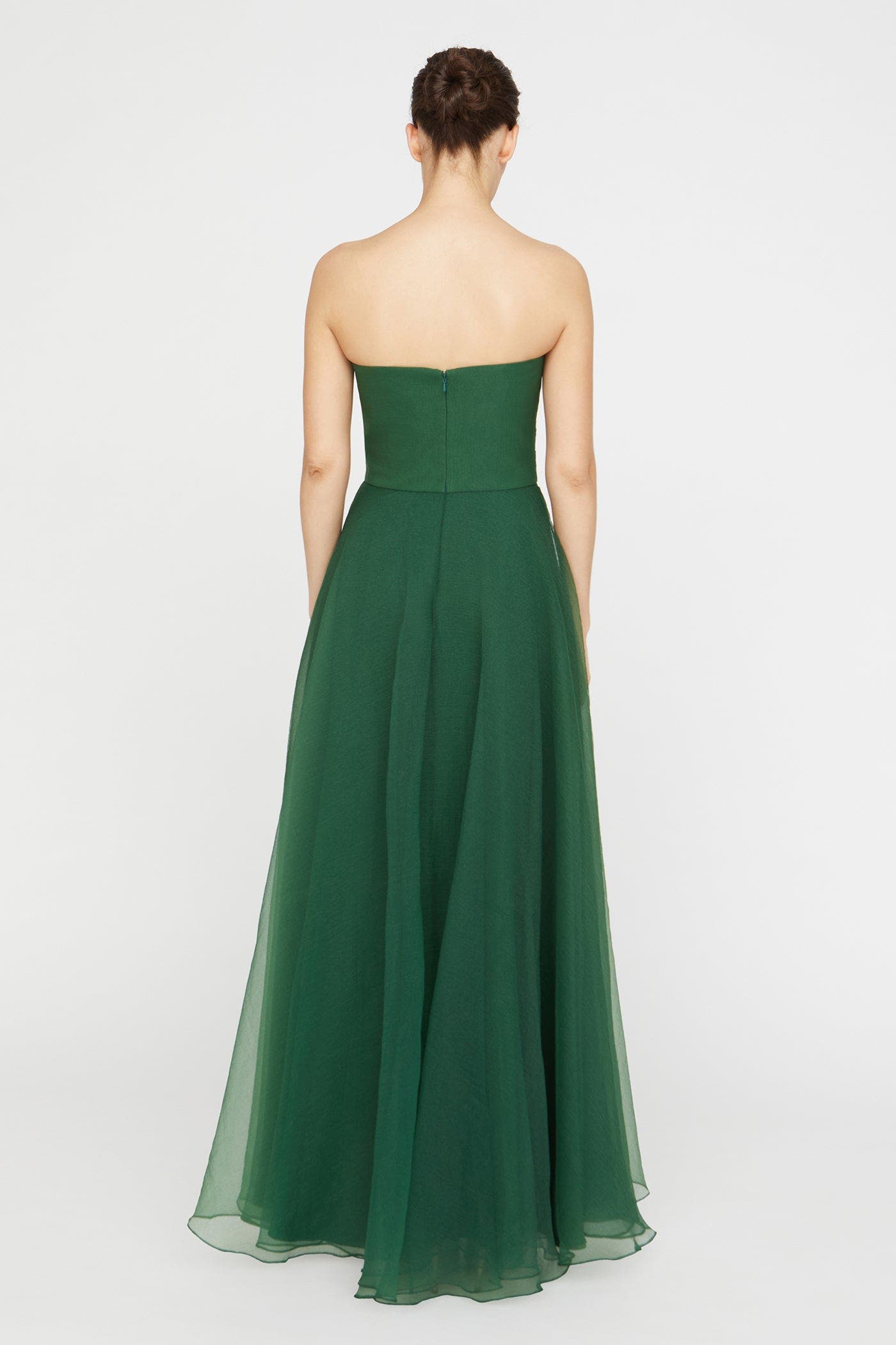 Teresa Strapless Draped Gown - image 2